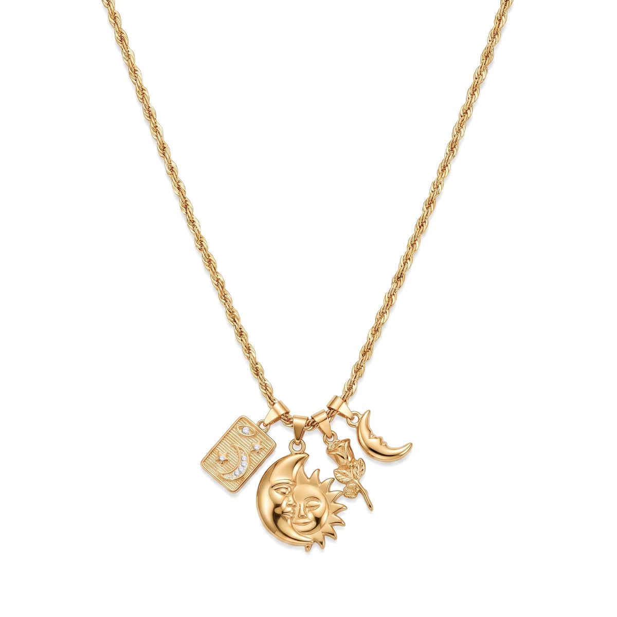 Collana Sole Luna