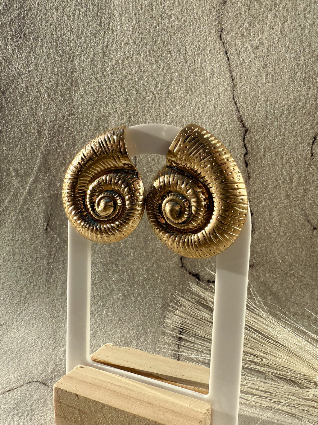 ORECCHINI BIG CONCHIGLIA