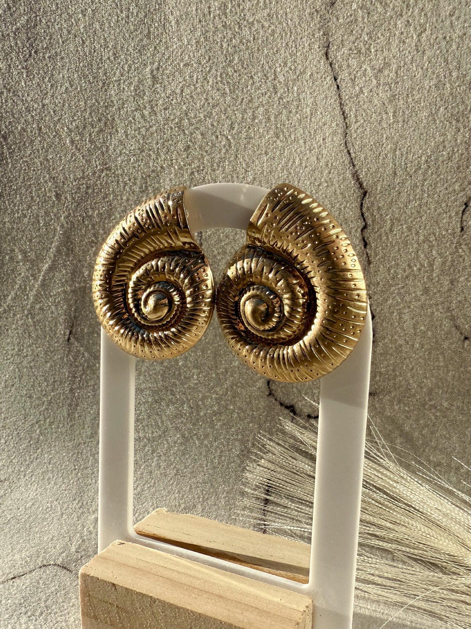 ORECCHINI BIG CONCHIGLIA