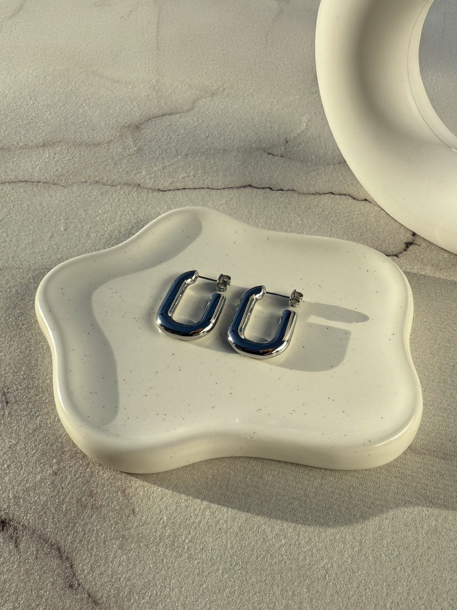 ORECCHINI BROKEN SQUARE