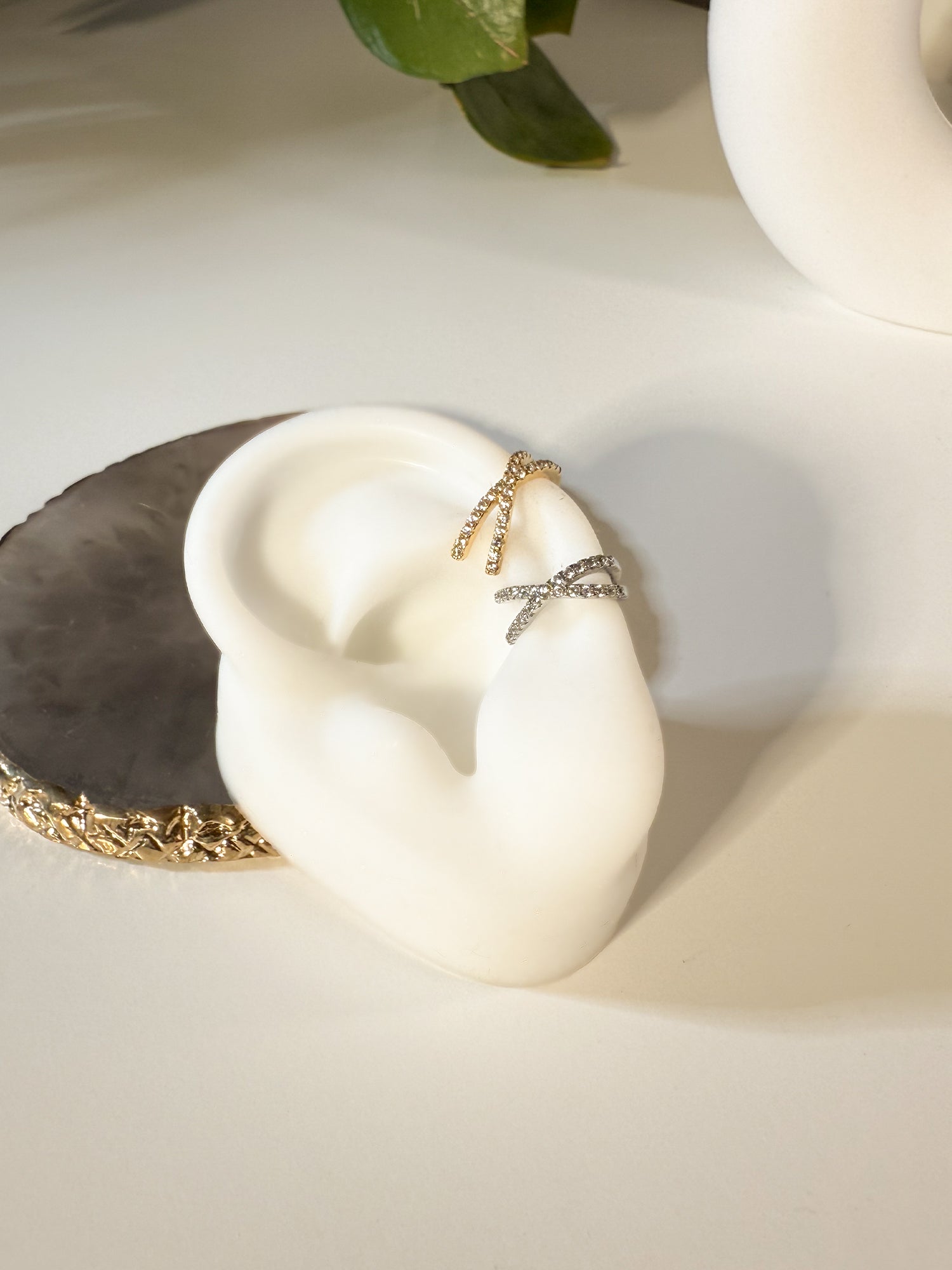 EAR CUFF DOUBLE LUXURY
