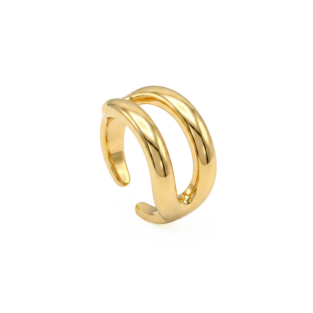 Anello Double Bow