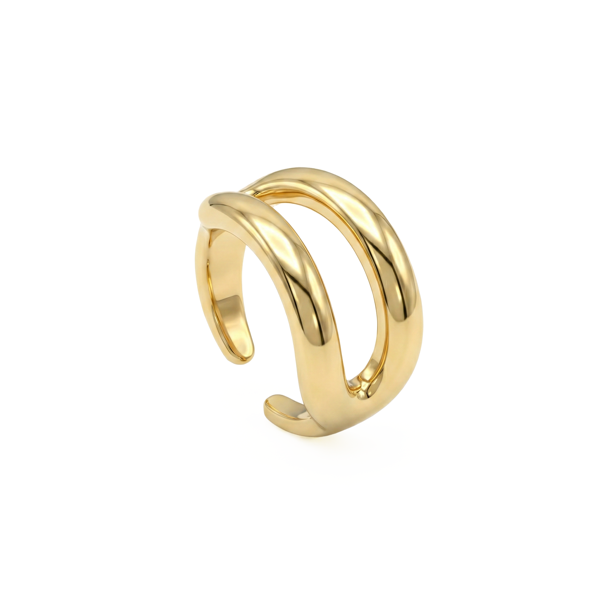 Anello Double Bow