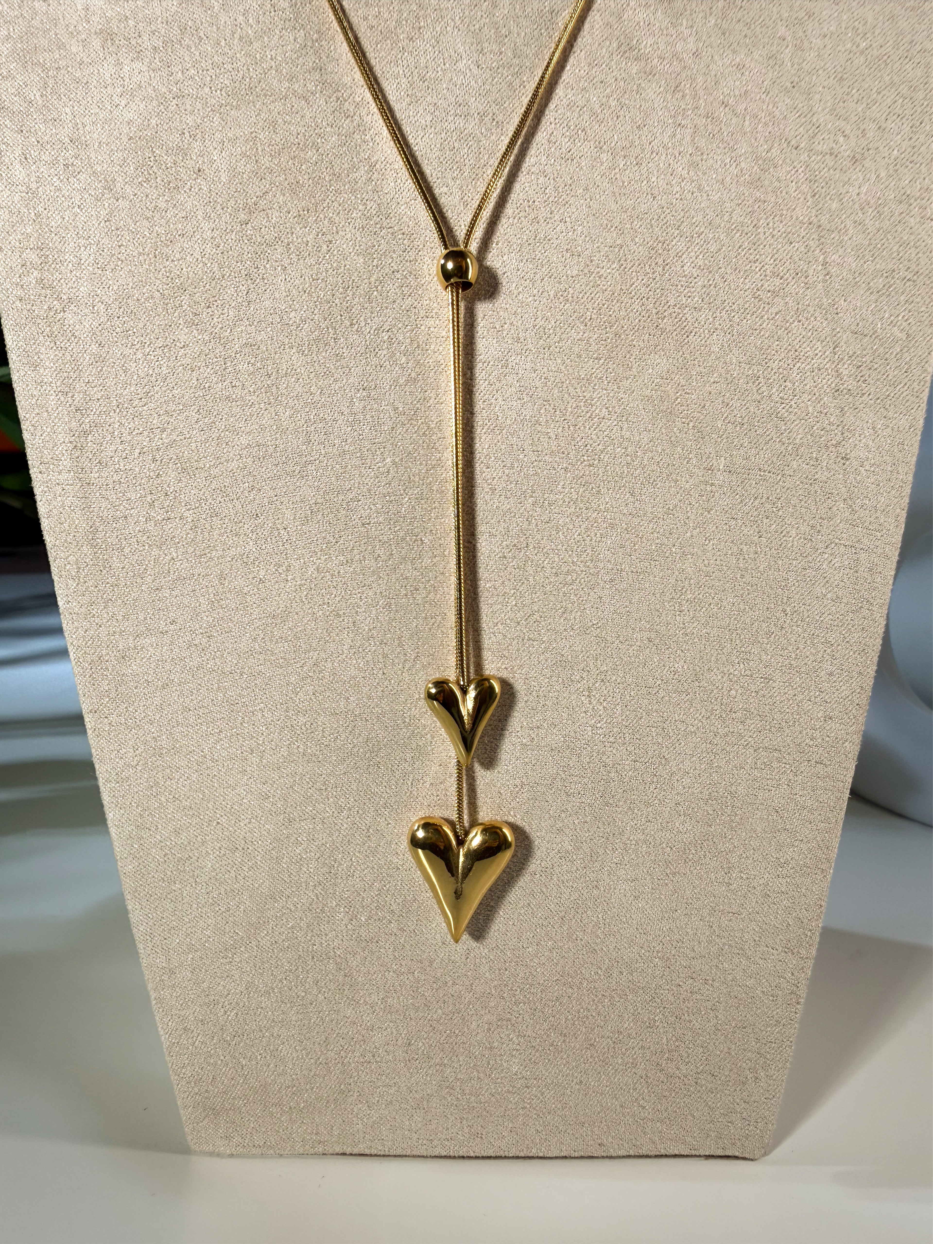 COLLANA SALISCENDI CUORI