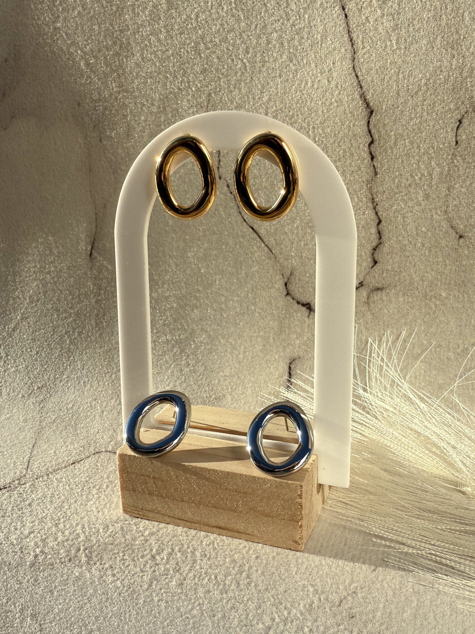 ORECCHINI SMALL OVALE