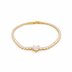 Bracciale Tennis Cuoricino