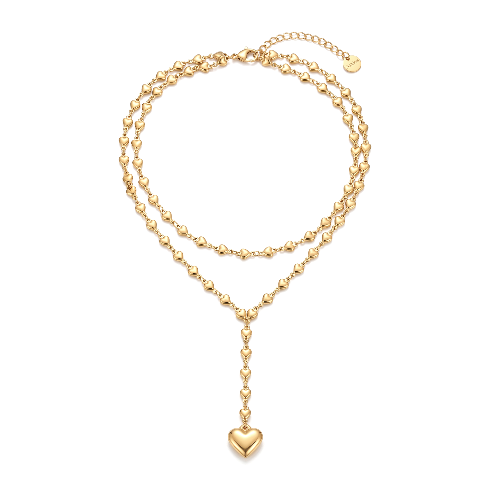 Collana Long Heart