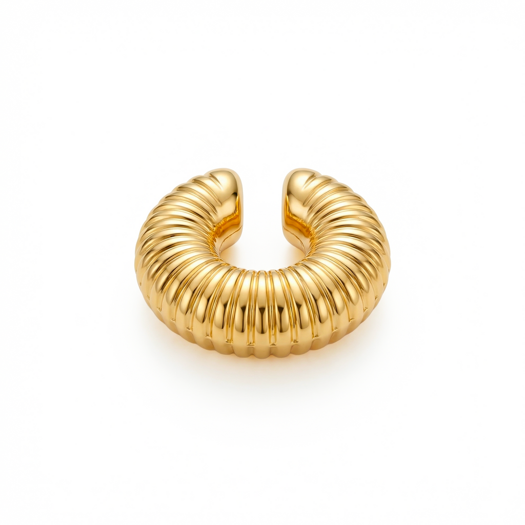 Ear Cuff Big Zigrinato