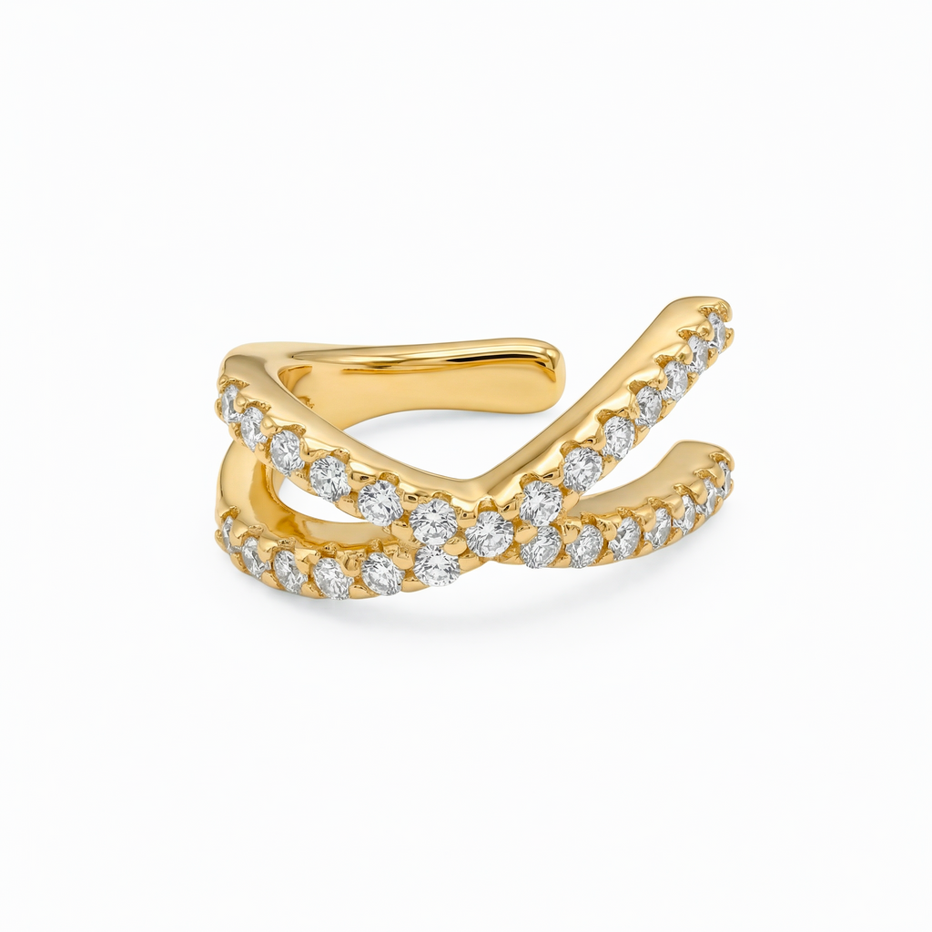 Ear Cuff Double Luxury