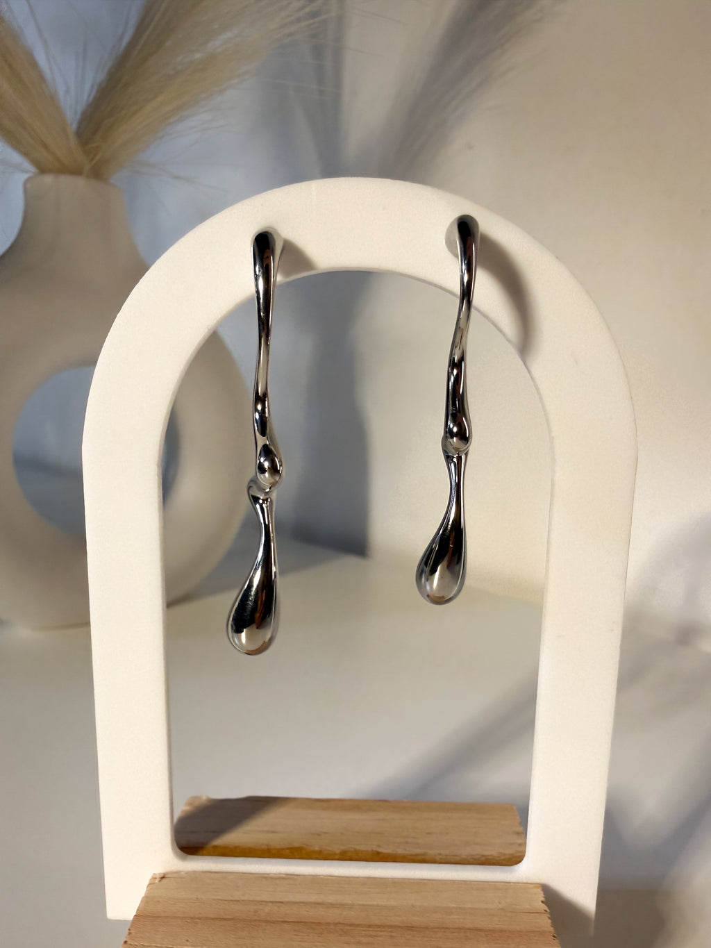 ORECCHINI FLUIDI ZIG ZAG