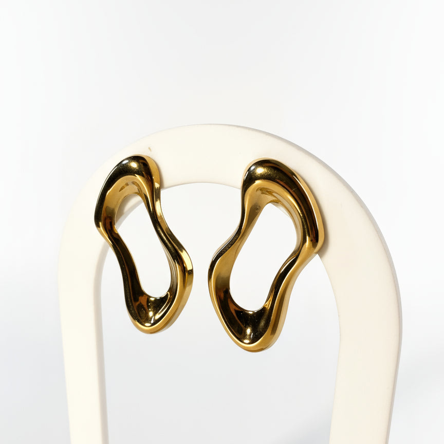 ORECCHINI CUBE LIQUIDO