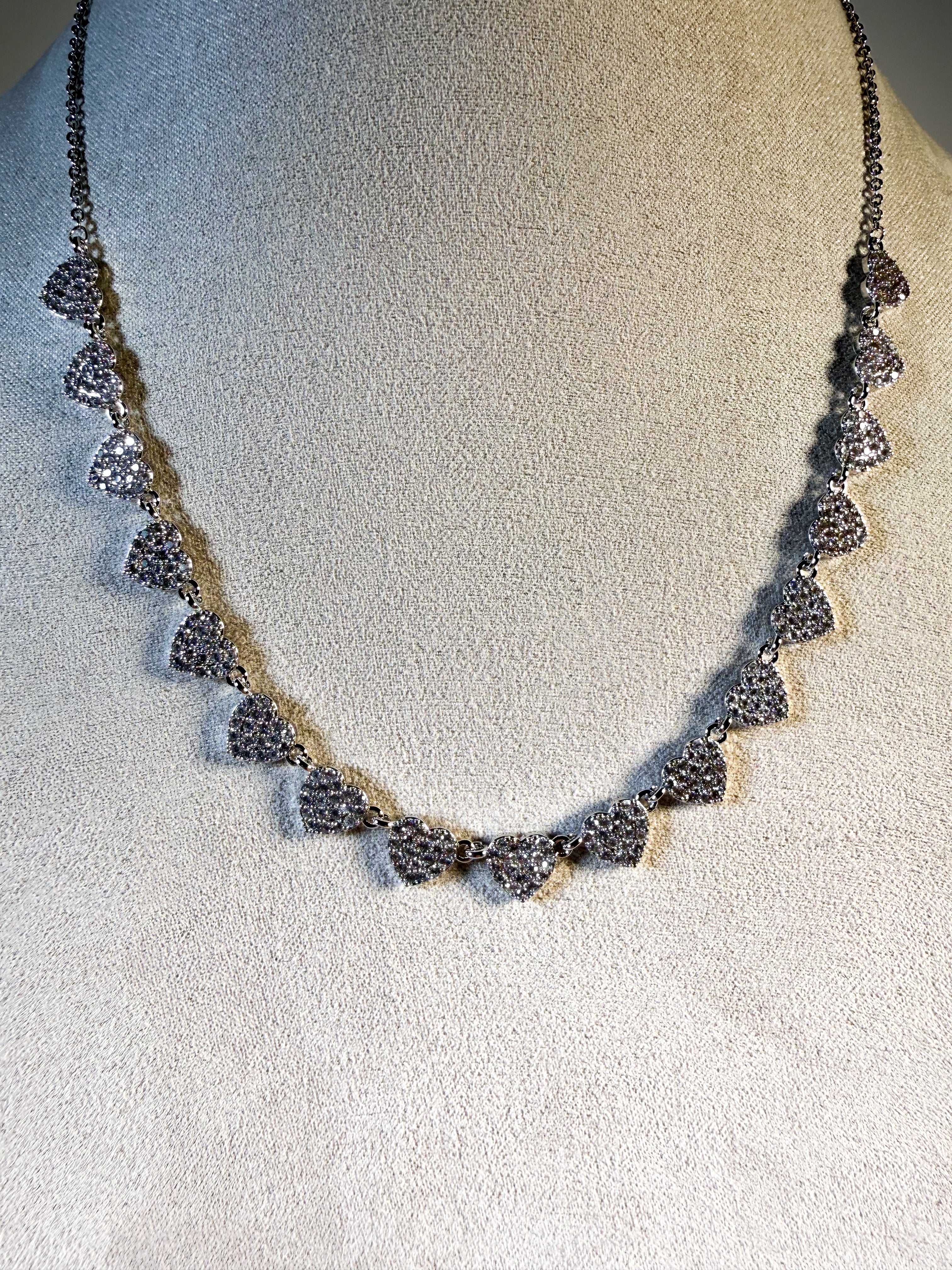 COLLANA CUORICINI LUXURY