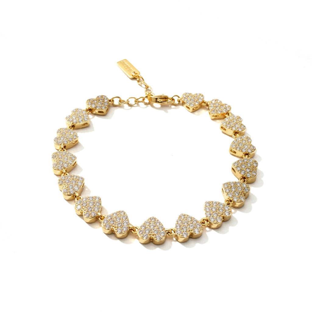 Bracciale Cuoricini Luxury