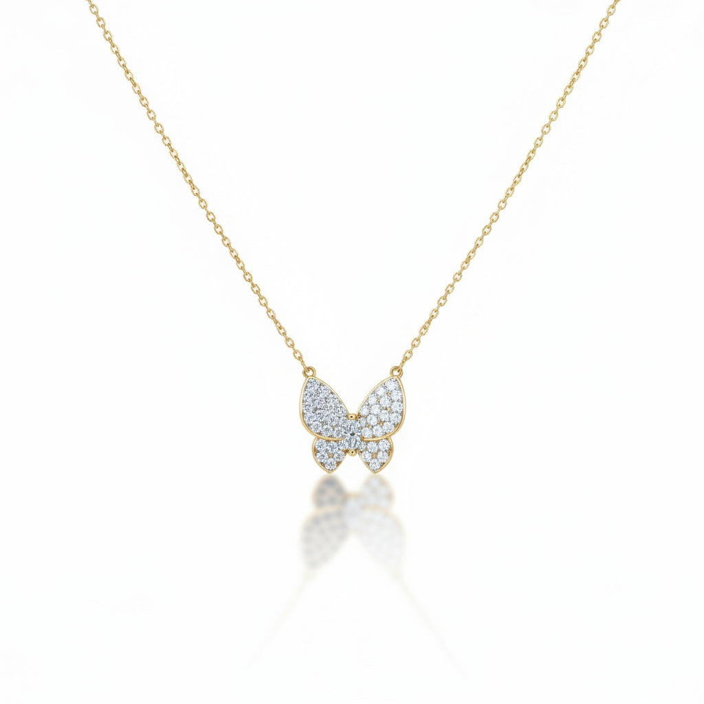Collana Butterfly Filled