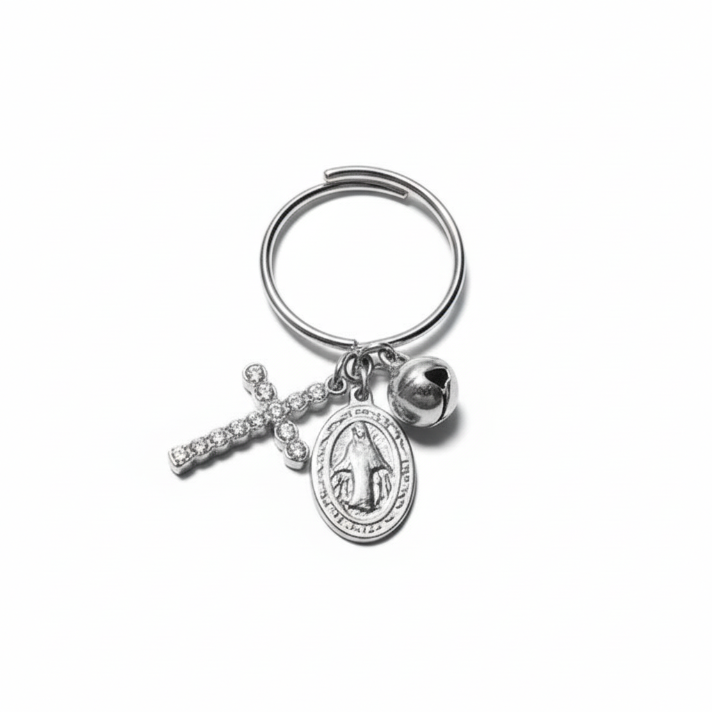 Anelli Croce Pendente