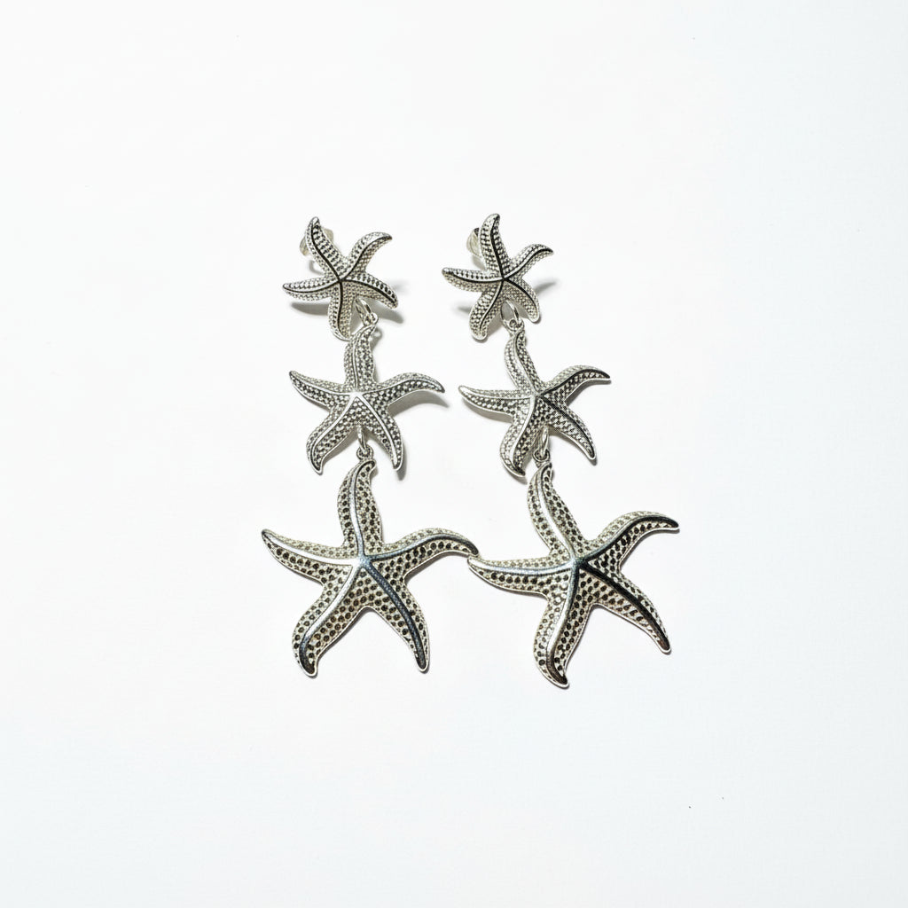 Orecchini Tris Stella Marina