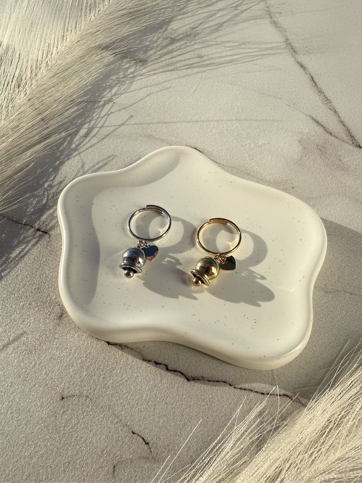 ANELLI CAMPANELLA CON CUORE