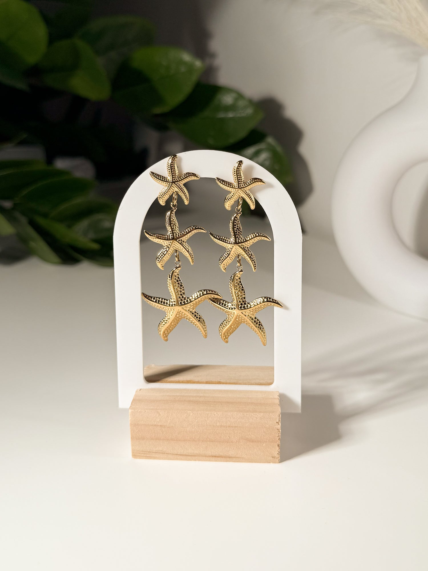 ORECCHINI TRIS STELLA MARINA