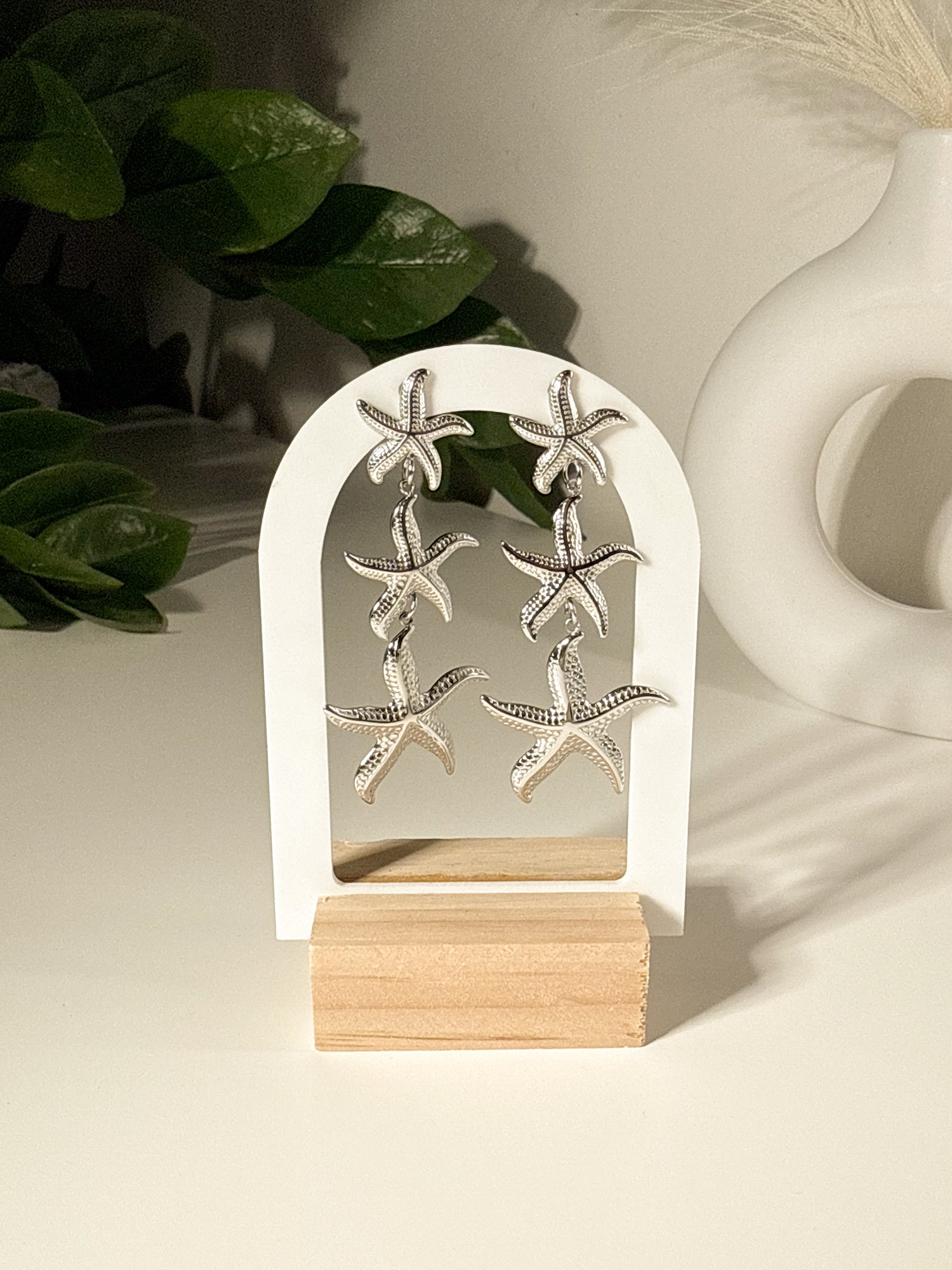 ORECCHINI TRIS STELLA MARINA