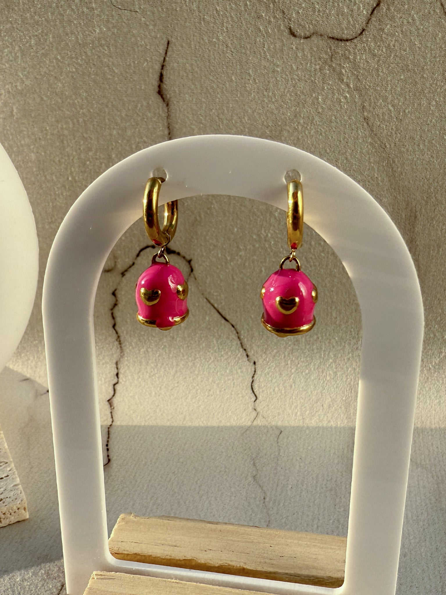 ORECCHINI CAMPANELLA CON CUORE