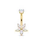 Piercing Diamond Flower