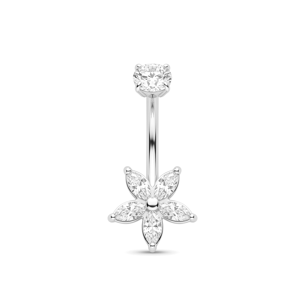 Piercing Diamond Flower