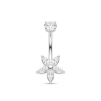 Piercing Diamond Flower