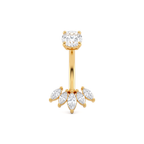 Piercing Diamond Leaf