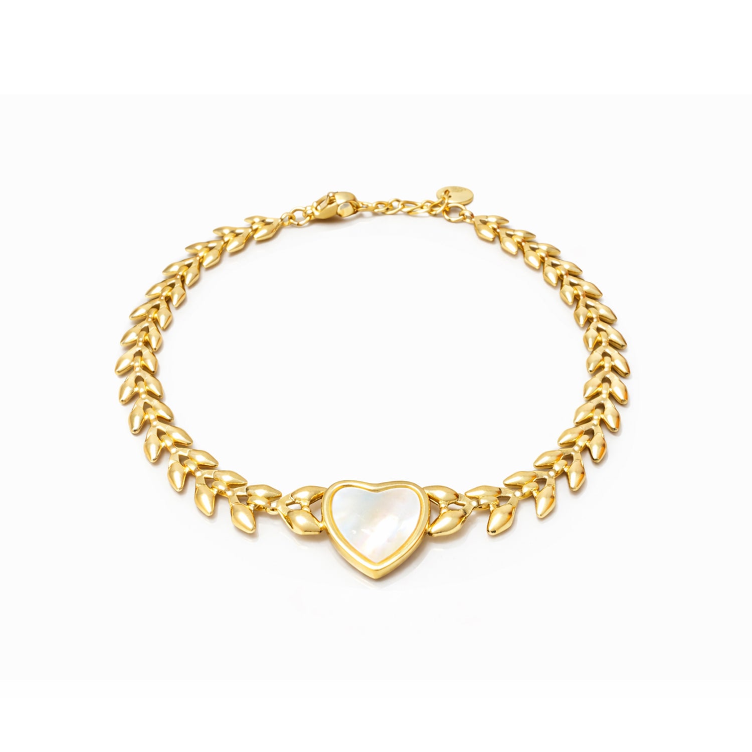 Bracciale Cuore Bianco