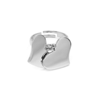 Anello Cuore Doppio