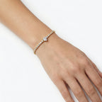 Bracciale Tennis Cuoricino