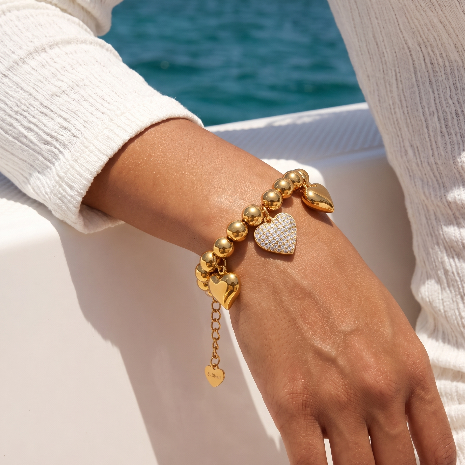 Bracciale Heart Sonaglio