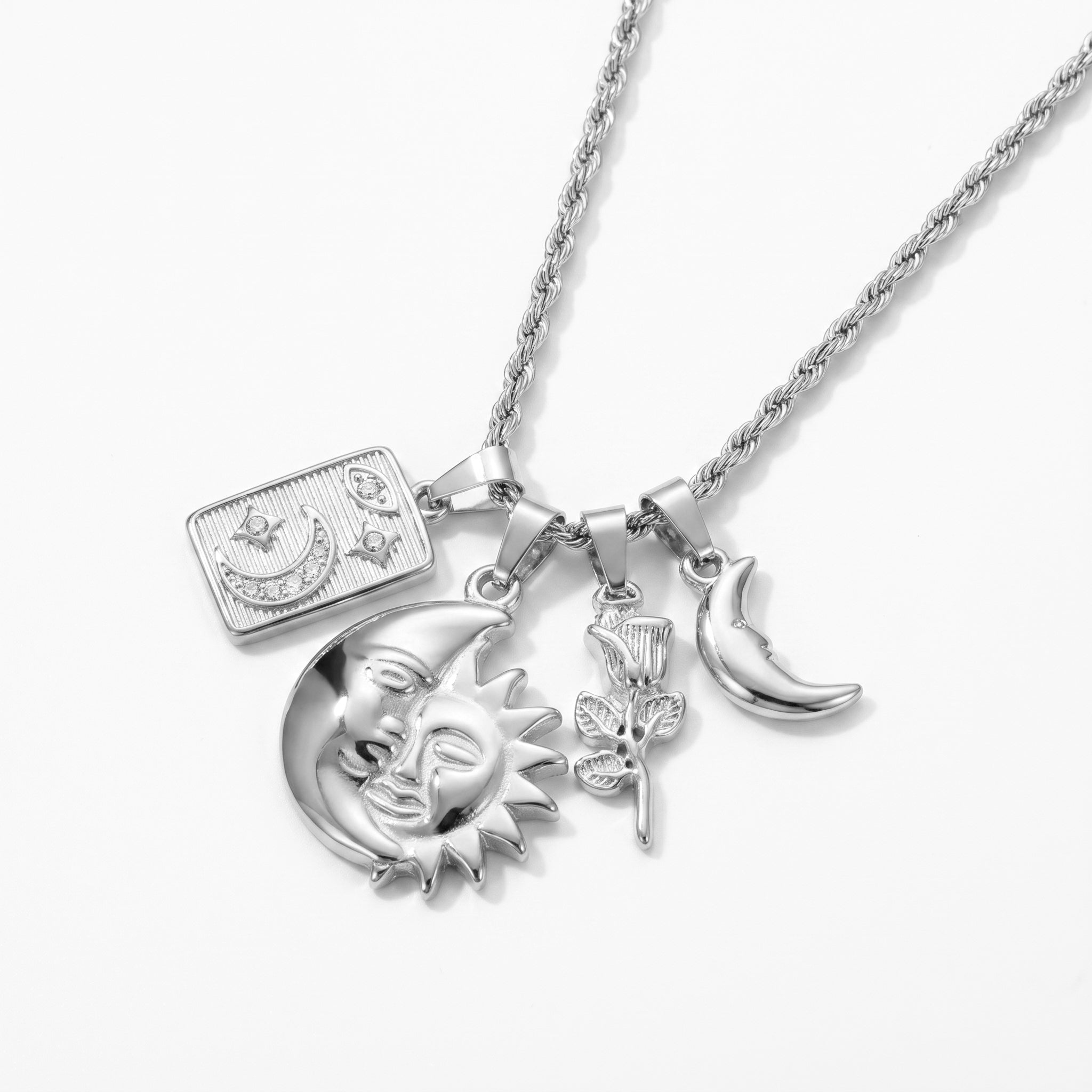 Collana Sole Luna