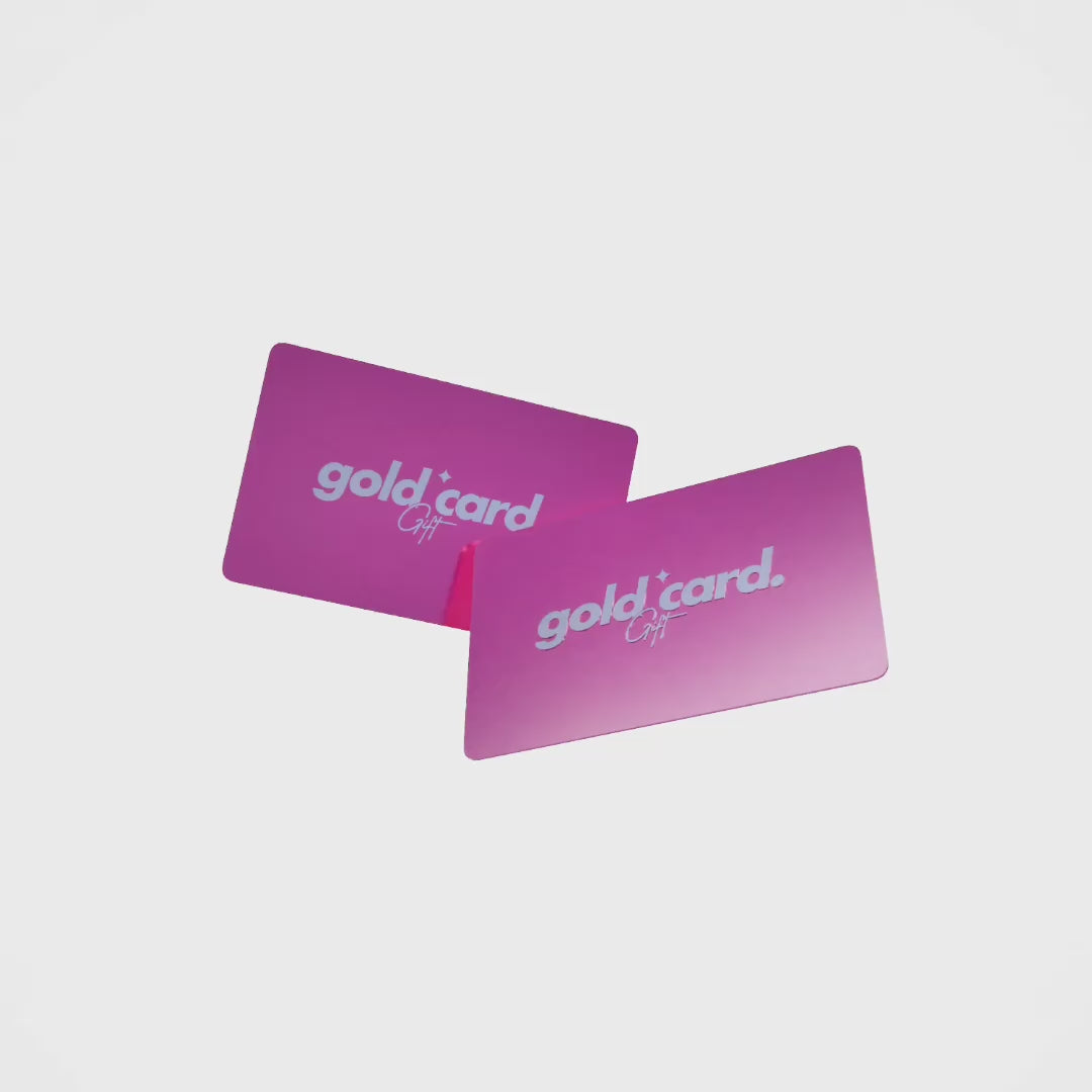 Gold Card - Gift Card