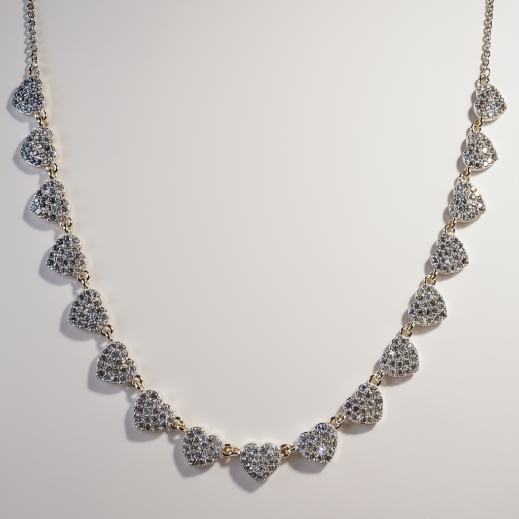 COLLANA CUORICINI LUXURY