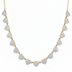 Collana Cuoricini Luxury